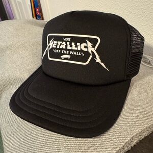 RARE Vans Black Trucker Hat